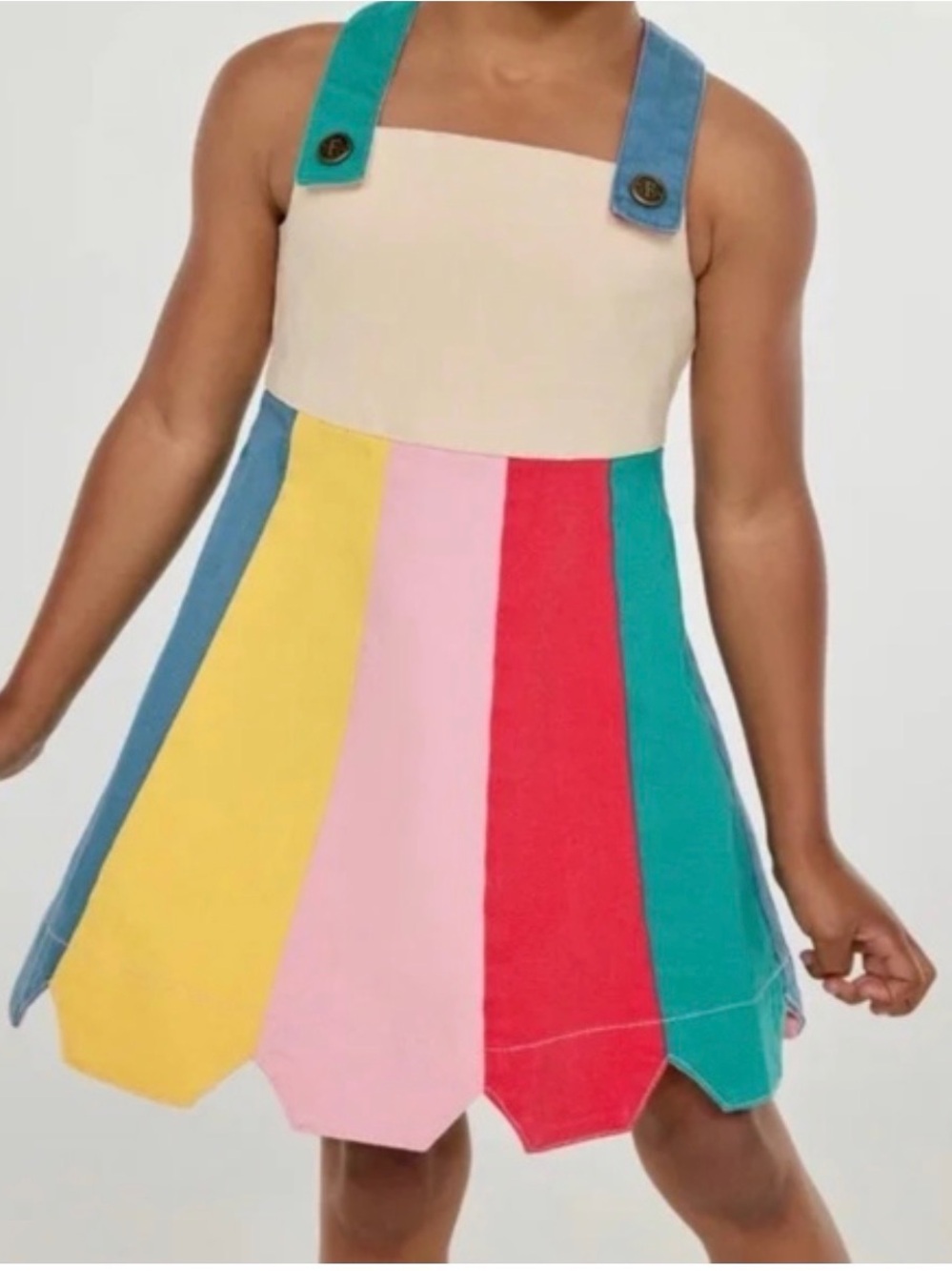 Finding Foxtale Umbrella Dress. Sz 6. Multicolored